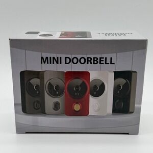 Mini Wireless Video Doorbell Camera WiFi Smart Home Security VD100 White 0097